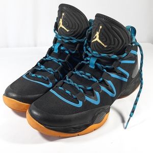 Air Jordan 616345-036 Black/Dark Powder Blu